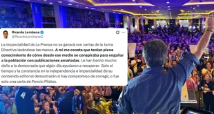 Lombana se hace cómplice del delito de sedición al admitir tener conocimiento y no presentar denuncia