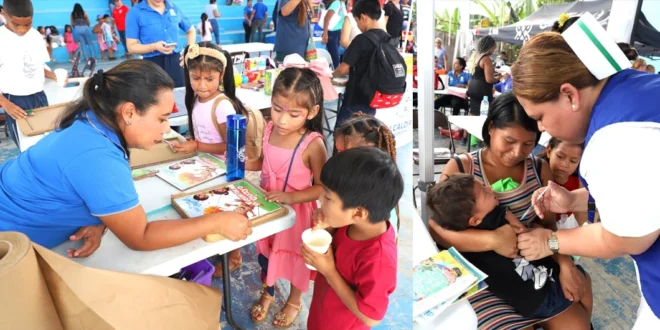 Navidad con salud y espacios renovados: Niños de Las Garzas celebran su regalo de fin de año