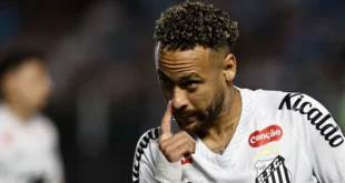 Neymar ilumina al Santos con un hat-trick crucial en su lucha por evitar el descenso