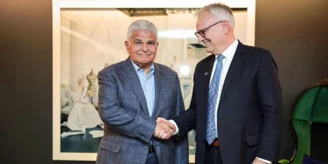 Presidente Mulino se reúne con el Comité Noruego del Nobel para destacar la importancia de la democracia en la región