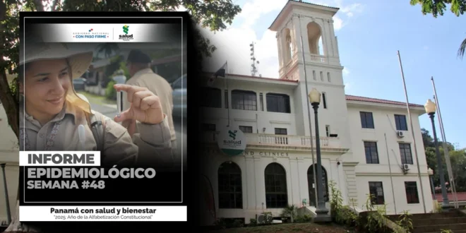 Radiografía Sanitaria: Panamá cierra la semana #48 con alertas por Dengue e Influenza