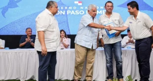 Agua potable para Herrera: Presidente Mulino pone en marcha la rehabilitación total de la planta de Parita