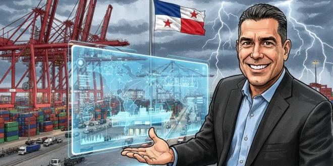 Aldo López Tirone analizando la soberanía de Panamá frente a la influencia china en puertos