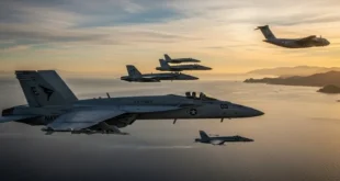 Maniobras de sobrevuelo de la Fuerza Aérea de los EE.UU.