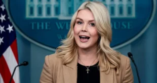 Portavoz de la Casa Blanca Karoline Leavitt en rueda de prensa sobre Venezuela