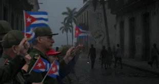 Calle de La Habana en penumbras durante un apagón masivo en Cuba