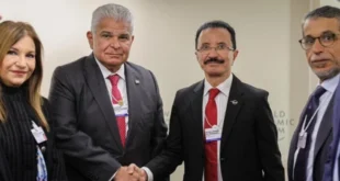 José Raúl Mulino, se reunió con el sultán Ahmed bin Sulayem, presidente de DP World