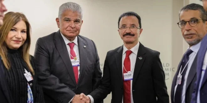 José Raúl Mulino, se reunió con el sultán Ahmed bin Sulayem, presidente de DP World