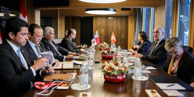 La Imagen de Panamá se fortalece en cada viaje de José Raúl Mulino, Davos no es la excepción