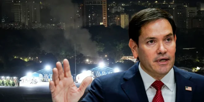 Marcos Rubio confirma que el bombardeo era para proteger el comando que capturaría a Maduro en tierra