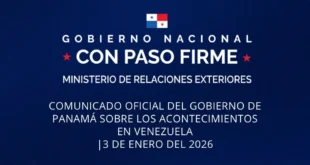 Panamá exige la entrega del poder en Venezuela y reafirma su respaldo al triunfo de Edmundo González