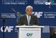 Presidente Mulino durante el Foro Económico Internacional 2026 anunciando la entrada de Panamá al Mercosur