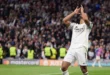 Jude Bellingham celebrando un gol con el Real Madrid en la UEFA Champions League