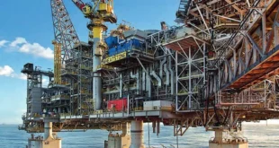 Plataforma petrolera en altamar