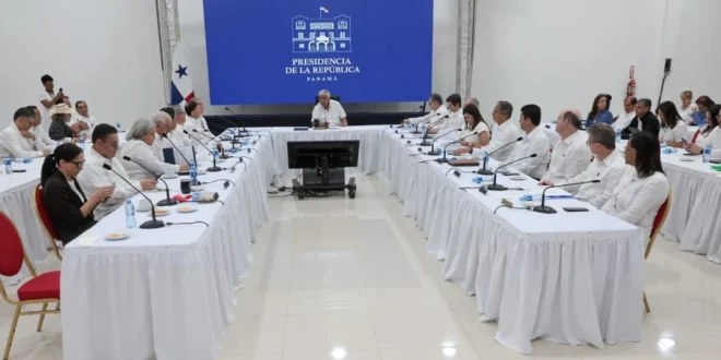 Consejo de Gabinete Ampliado, encabezado por el presidente José Raúl Mulino