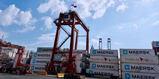 Operaciones logísticas de APM Terminals Panamá en el Puerto de Balboa