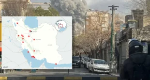 Explosiones y despliegue militar en el conflicto entre Estados Unidos, Israel e Irán