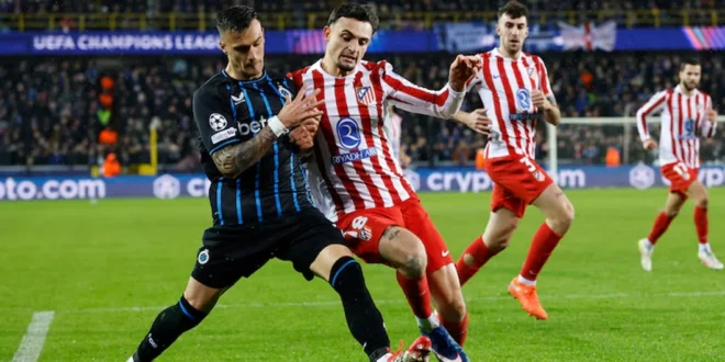 Jugadores del Atlético de Madrid en competencia europea