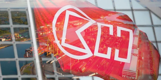 Terminal portuaria en el Canal de Panamá operada por CK Hutchison Holdings