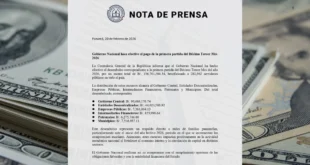 Desembolso de la primera partida del Décimo Tercer Mes 2026 en Panamá