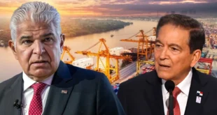 José Raúl Mulino, Laurentino Cortizo y Puertos de Panamá