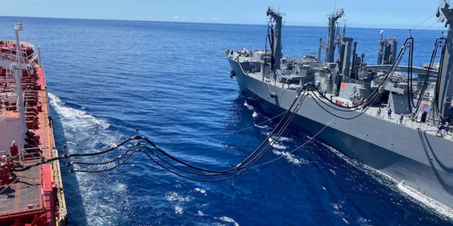 Petrolero escoltado tras incidente con fuerzas navales de Irán en el Estrecho de Ormuz.