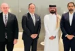 Ministro Javier Martínez-Acha recibido por autoridades diplomáticas en Doha, Qatar