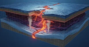 Visualización tridimensional de la falla tectónica bajo el mar de Mármara
