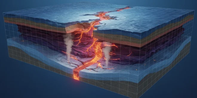 Visualización tridimensional de la falla tectónica bajo el mar de Mármara