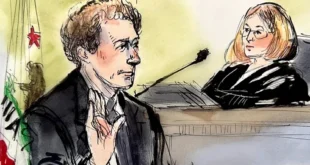 Mark Zuckerberg testificando ante un tribunal de Los Ángeles sobre la seguridad de menores en Instagram.