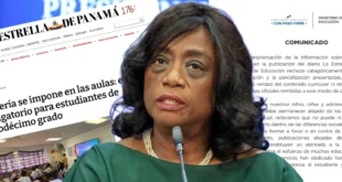Comunicado oficial del Ministerio de Educación de Panamá sobre cambios curriculares