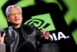 Jensen Huang de Nvidia explicando el futuro de la inteligencia artificial y el software