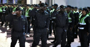 Unidades del Servicio de Protección Institucional (SPI) preparadas para el operativo de seguridad en Panamá