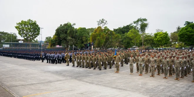 Ceremonia de graduación de nuevos agentes de la Policía Nacional de Panamá