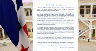 Sede de la Cancillería de Panamá representando la diplomacia y el orden legal