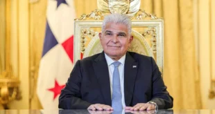 Presidente de Panamá José Raúl Mulino anunciando cambios en el sector portuario nacional