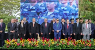 Presidente Mulino durante ceremonia de graduación de estamentos de seguridad en Panamá
