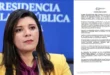 Ministra de Trabajo, Jackeline Muñoz, y comunicado del Mitradel