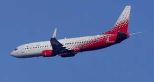 Avión de la aerolínea rusa Rossiya