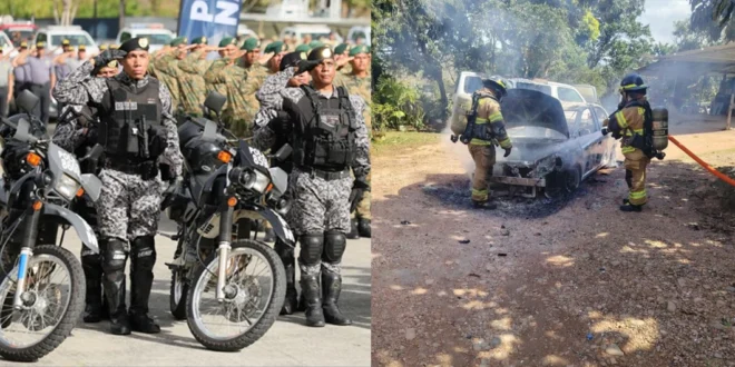 Funcionarios de Seguridad y Bomberos de Panamá