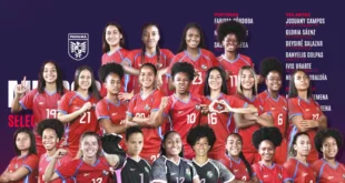 Microciclo de la Selección Mayor Femenina de Panamá con jugadoras de la LFF
