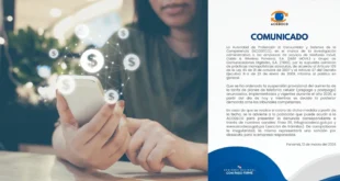 Comunicado de la ACODECO en Panamá regulando servicios de telecomunicaciones