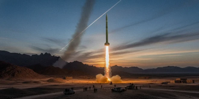 Lanzamiento de misil balístico desde territorio controlado por los hutíes en Yemen