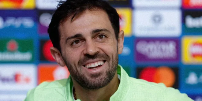 Bernardo Silva jugador del Manchester City, posible nuevo refuerzo del Inter Miami