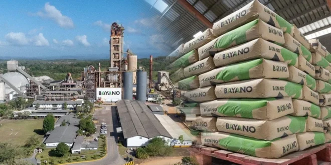 Instalaciones de Cemento Bayano con su nueva identidad visual y logotipo corporativo