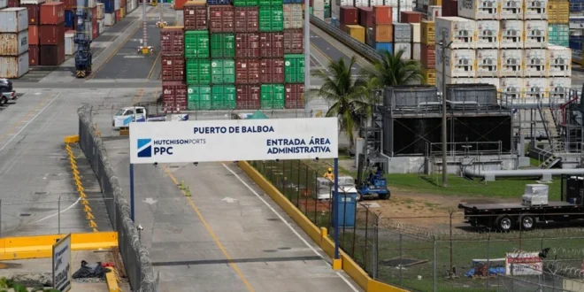 Terminal de contenedores en el Canal de Panamá bajo disputa legal internacional