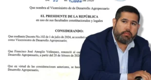 José Aníbal Rincón: Nuevo Liderazgo Técnico en el MIDA