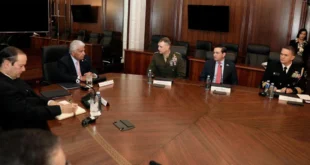 Reunión oficial entre el presidente Mulino y el alto mando del Comando Sur de EE. UU. en el Palacio de las Garzas.