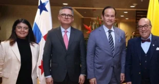 Canciller de Panamá Javier Martínez-Acha Vásquez en el Foro CELAC-África en Bogotá