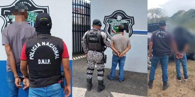 Unidades de la Policía Nacional durante operativos de seguridad ciudadana